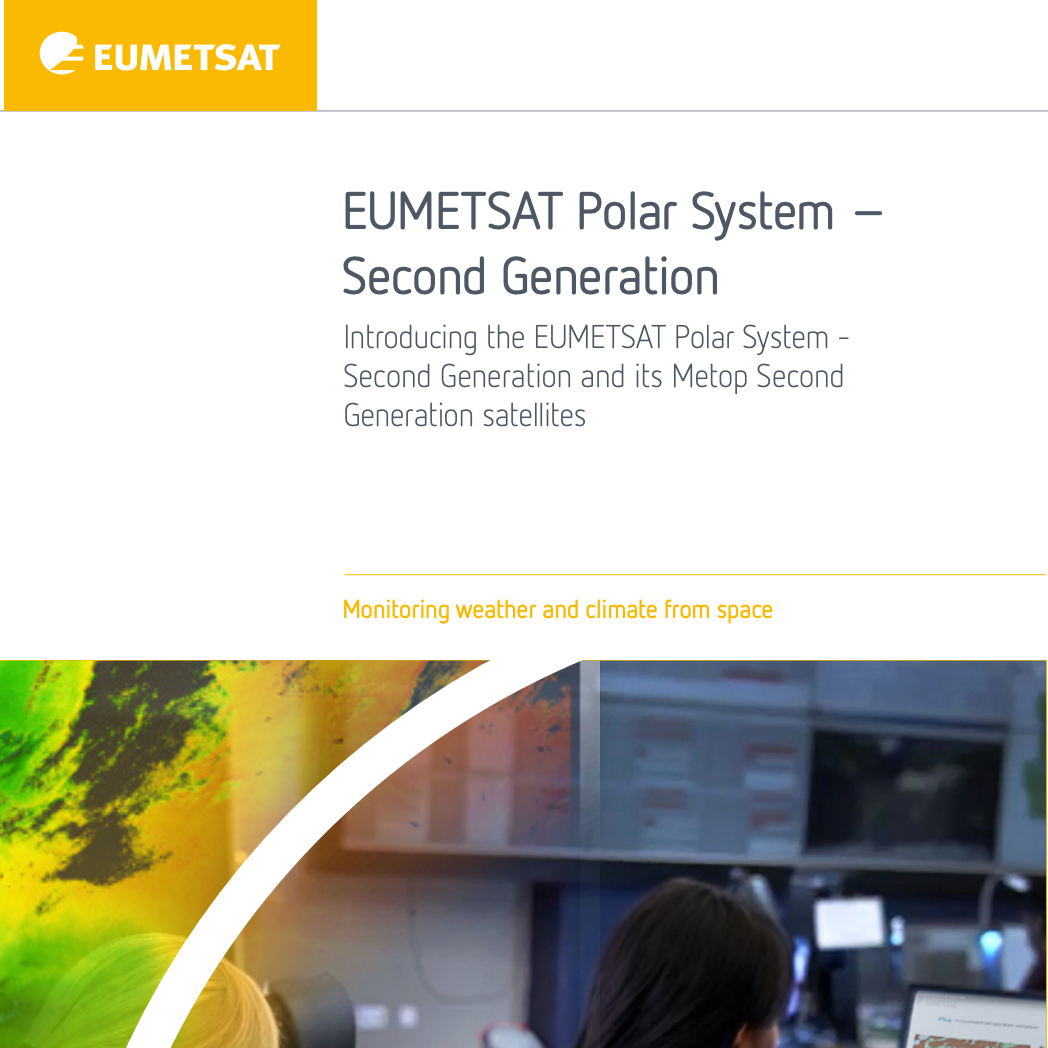 Brochure text for EUMETSAT on the EUMETSAT Polar System – Second Generation