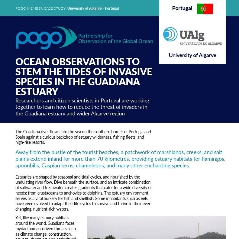 Case study for POGO on strengthening the Guayas estuary through ocean data.