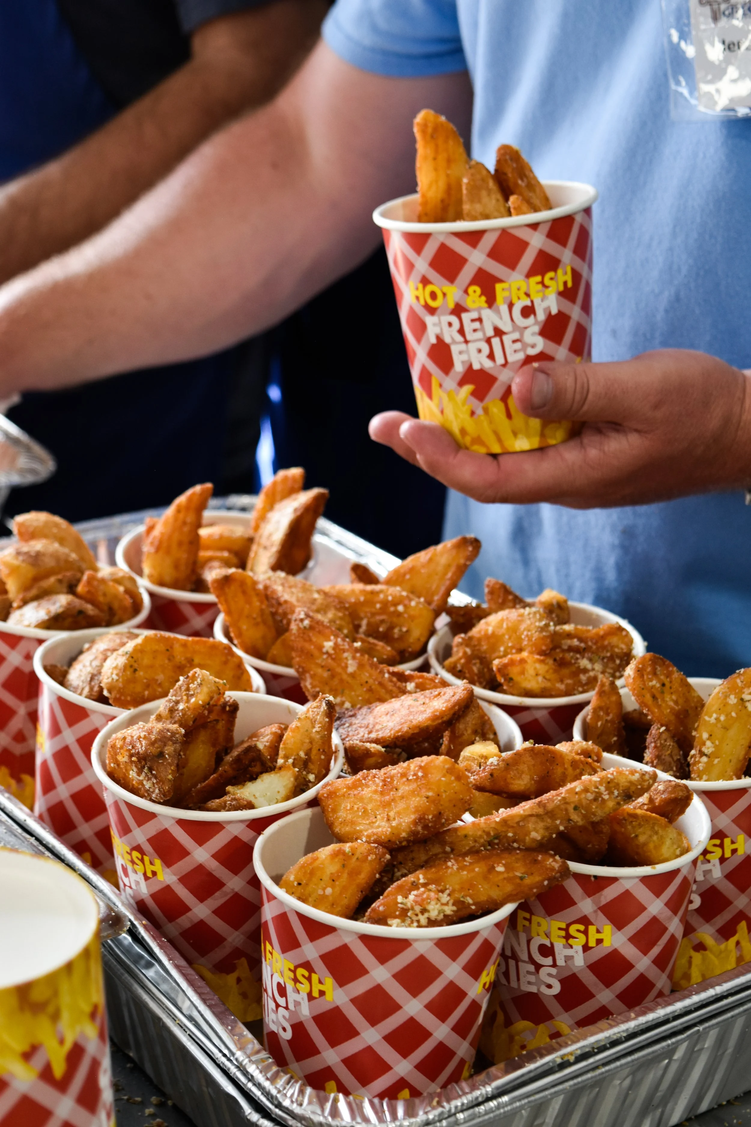 hot greek fries, greek french fries, greek food