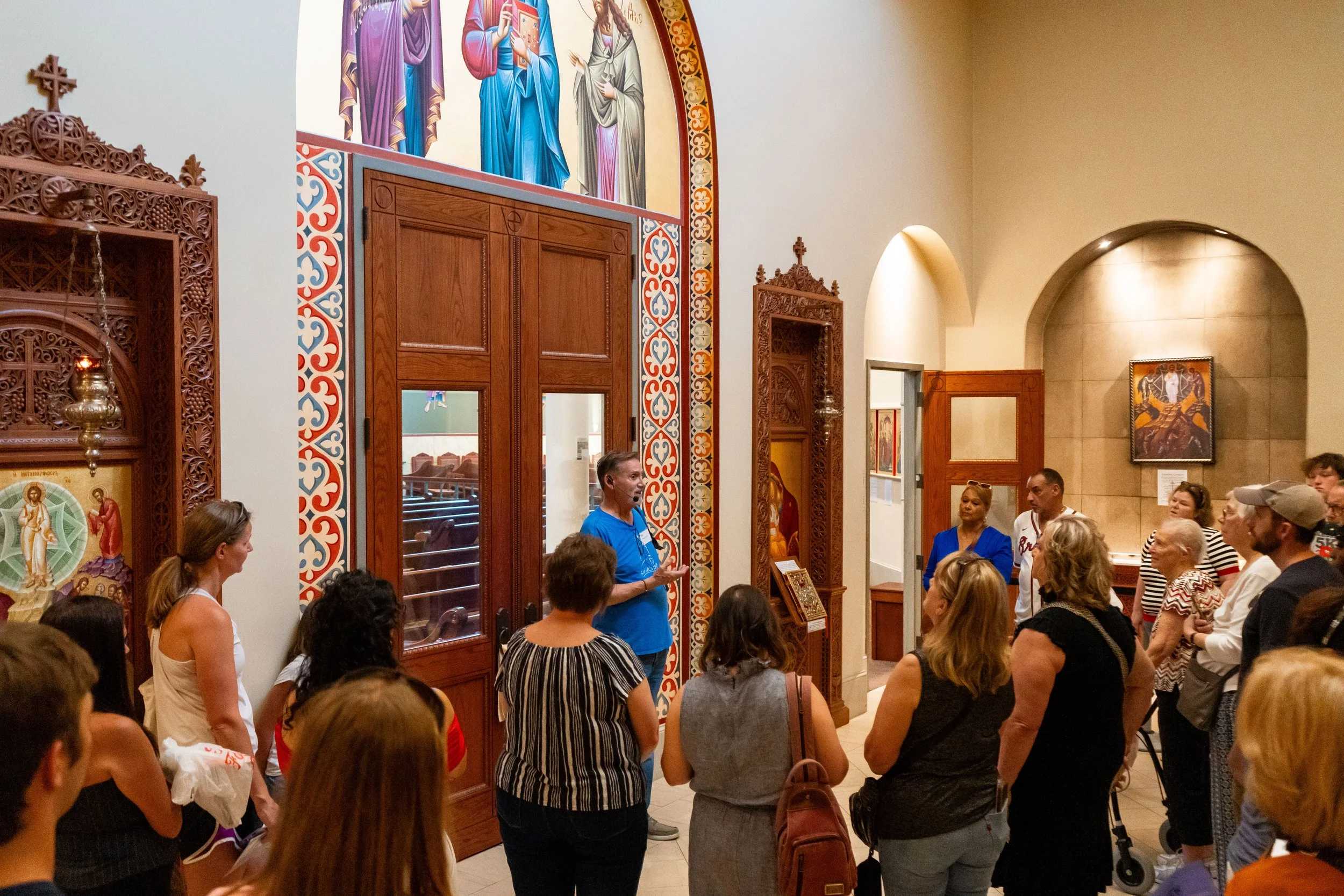 greek orthodox church tours