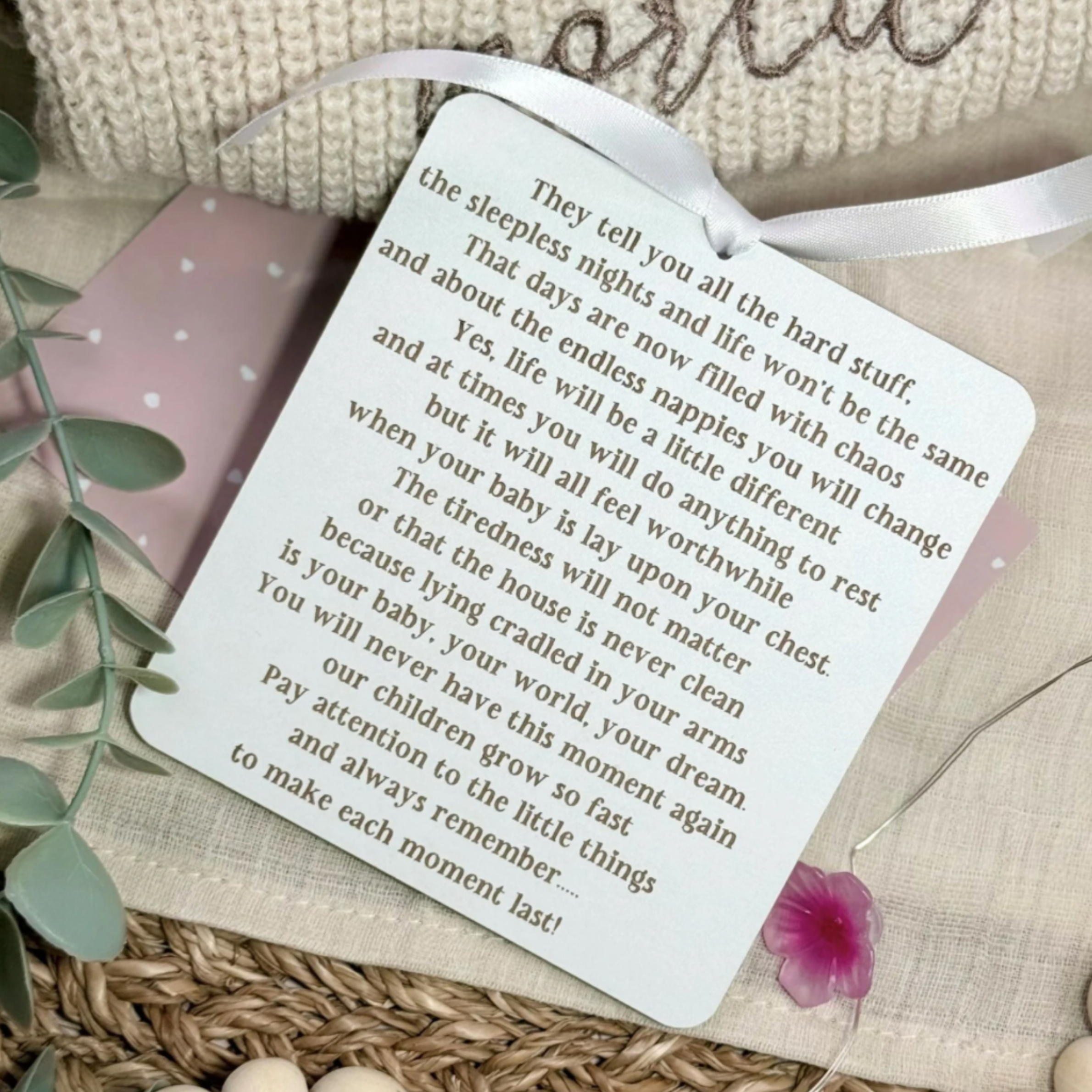 A Letter To The New Mummy & Daddy OR Mummy and Daddy To Be – Soon To Be Parents – New Parents (WH)