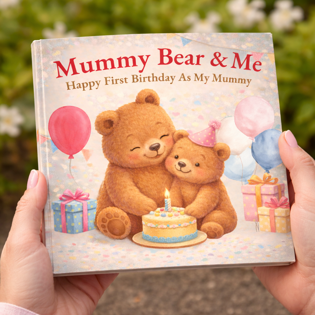 Personalised First Birthday Book for Mum | Baby's Keepsake Story, Mummy & Me