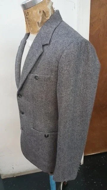Gray blazer 