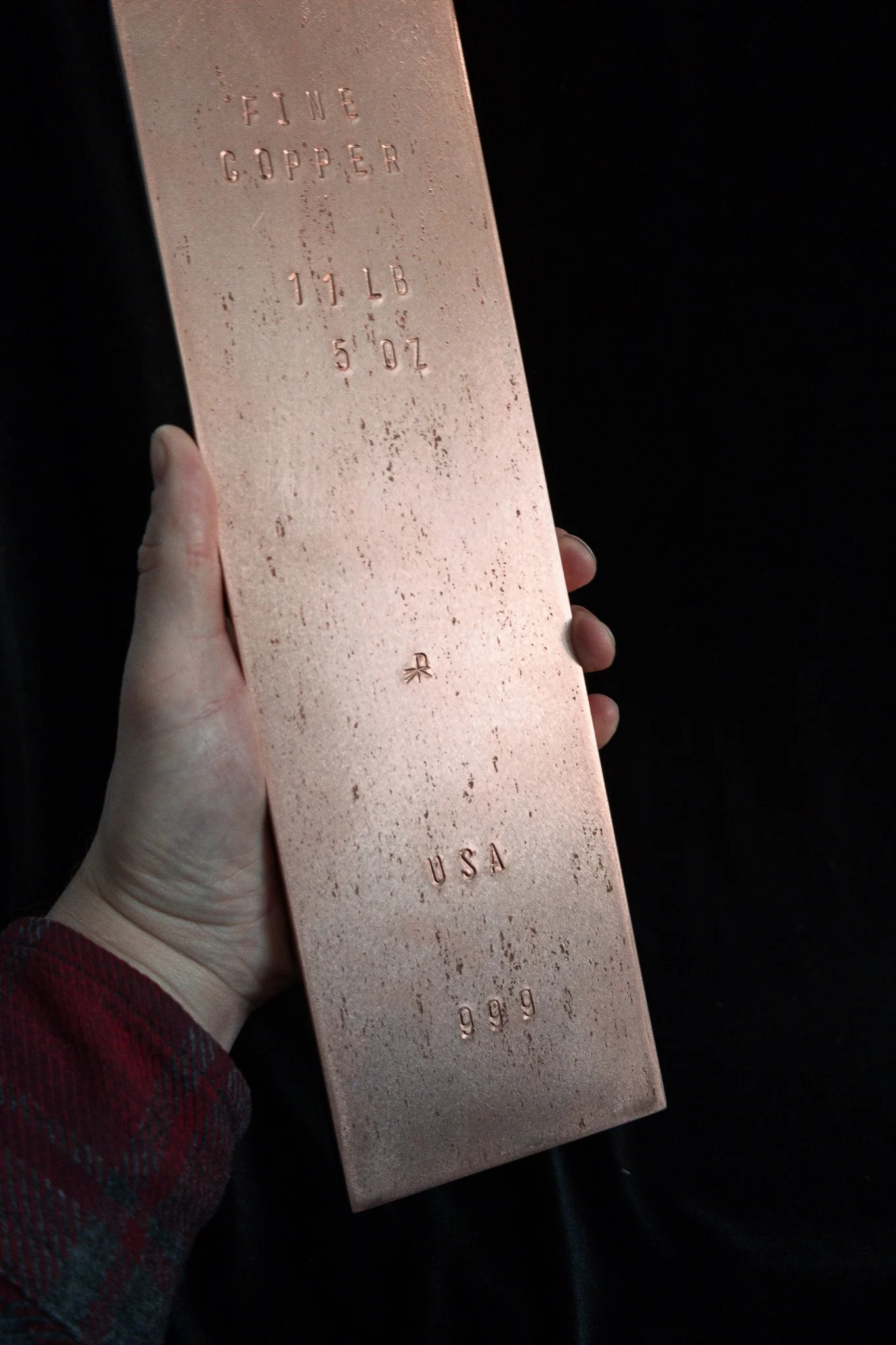 11 LB Copper Bar
