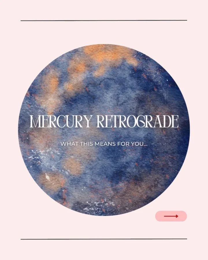 Mercury Retrograde isn&rsquo;t here to ruin your life&hellip; it&rsquo;s here to realign it. ✨

This transit is your invitation to slow down, log off, and stop outsourcing your truth.

When the noise quiets, your intuition gets louder.

🎨Create more