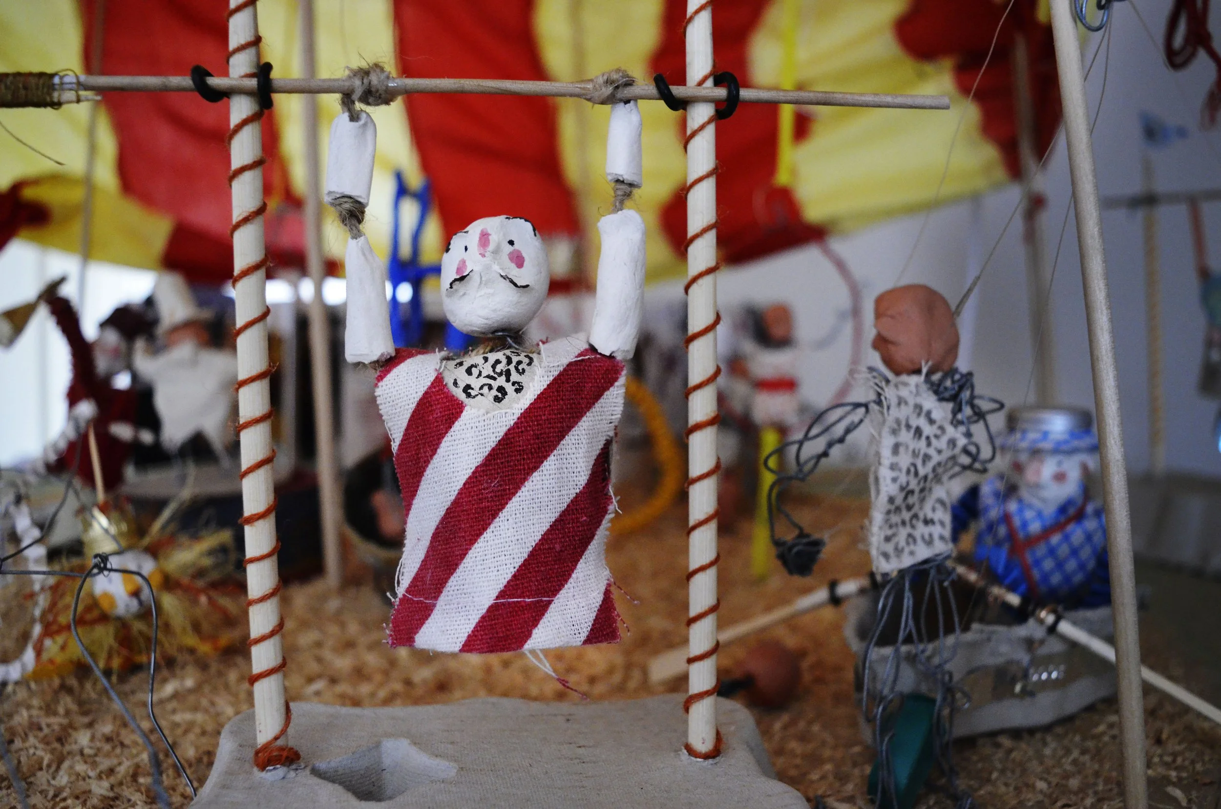 The Illustrated Circus - performance installation 