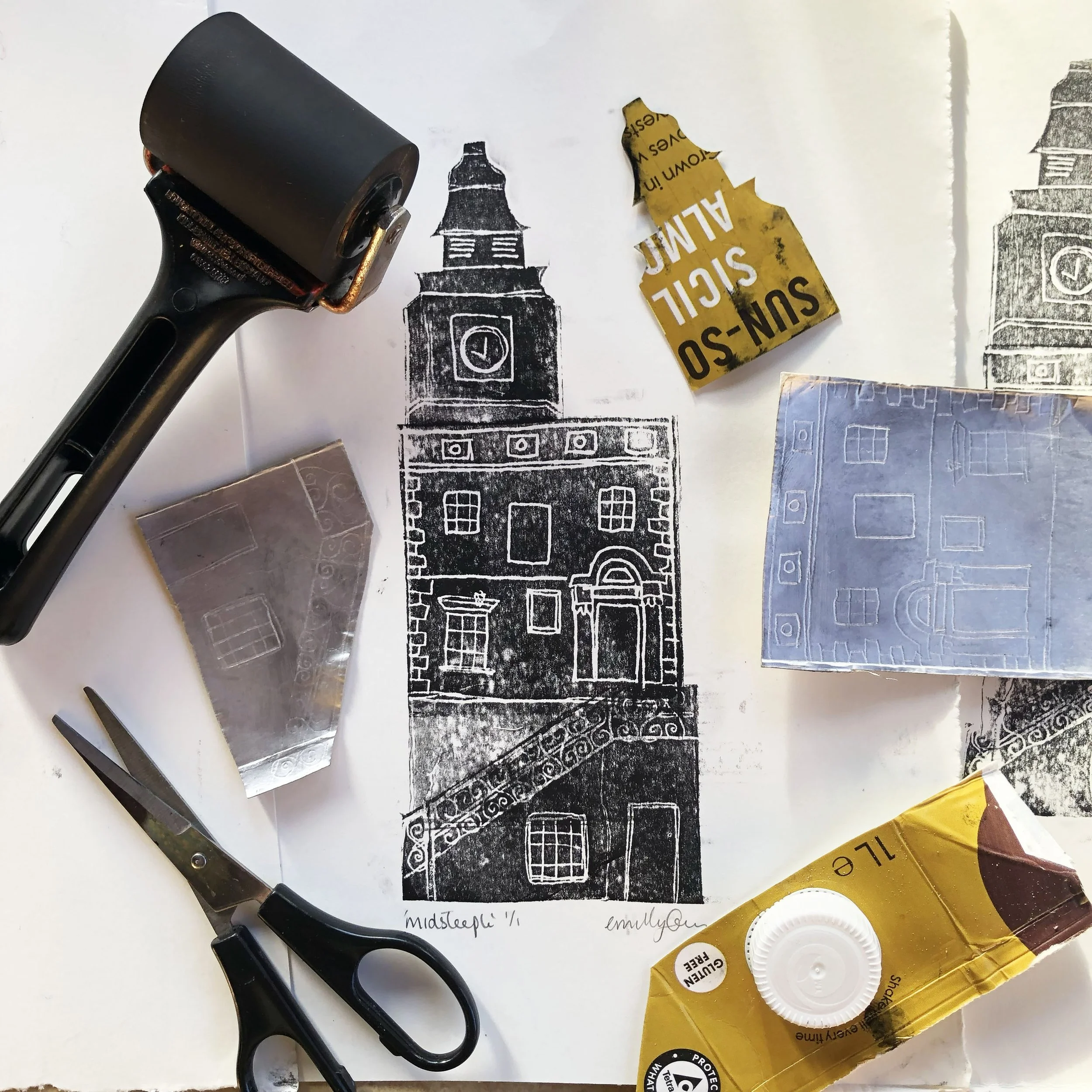 Dumfries in ink - Off-the-Margin The Stove Network (workshop) 