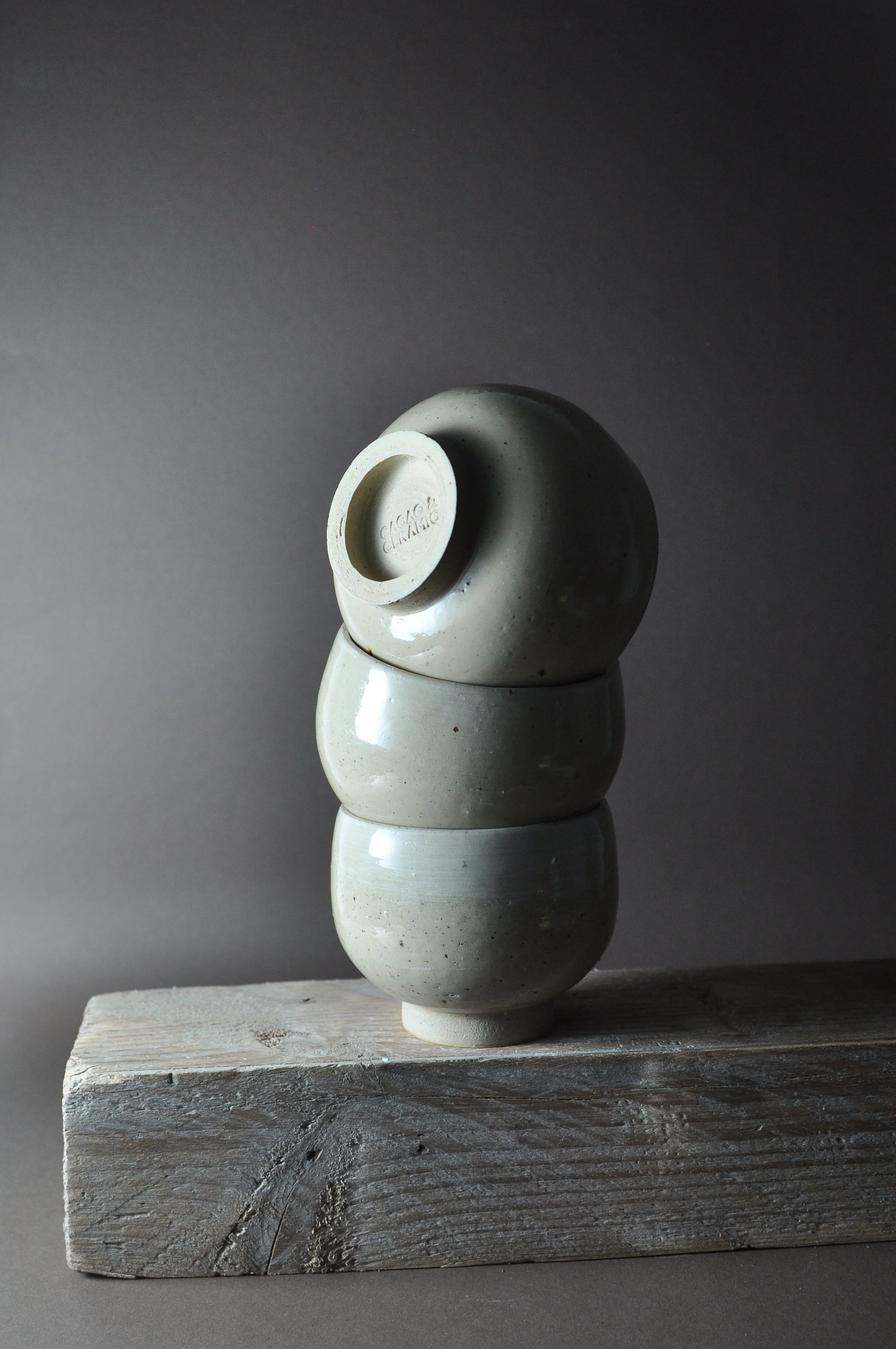 Bowl No. 1 - Sand - Clear