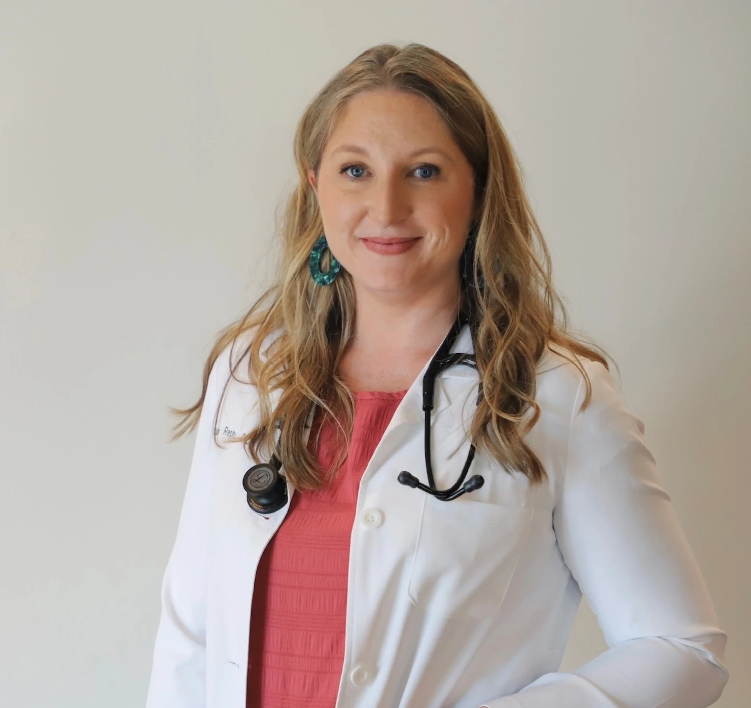 A headshot of Dr. Claire Repine, Chapel Hill Concierge Doctor.