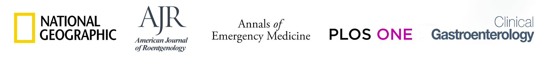 The cover of the National Geographic magazine featuring the title "Analysis of Emergency Medicine" with a focus on emergency medical procedures or assessment.