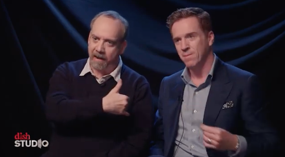 Celebrity Interviews - Paul Giamatti & Damien Lewis - Billions for DISH Studio
