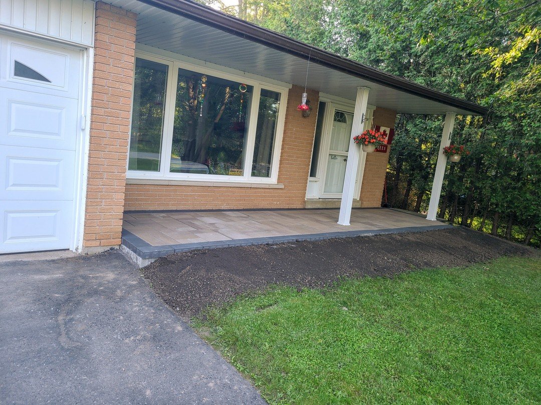 New front patio for this customer