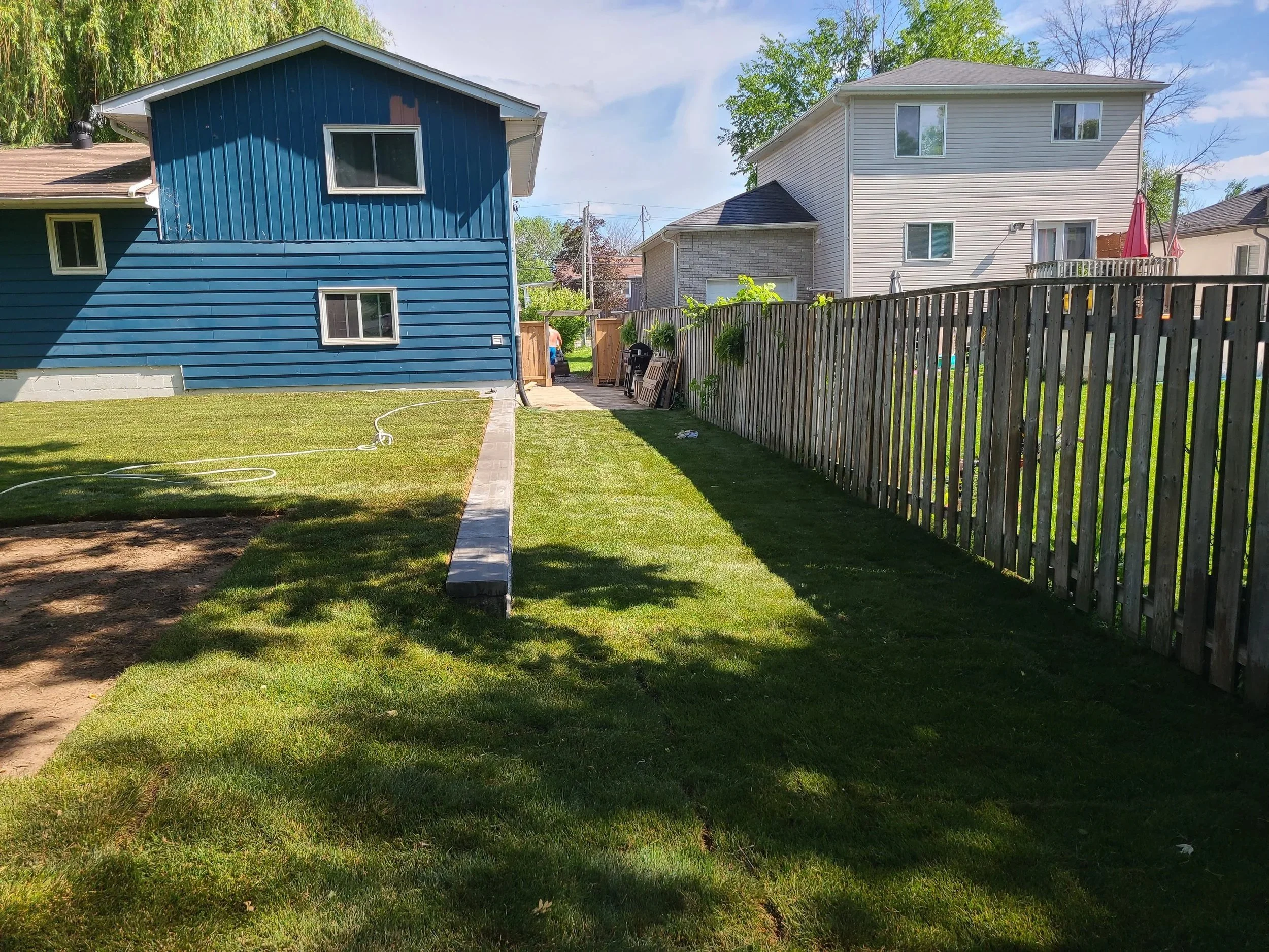 Property Property grading sod installation york region