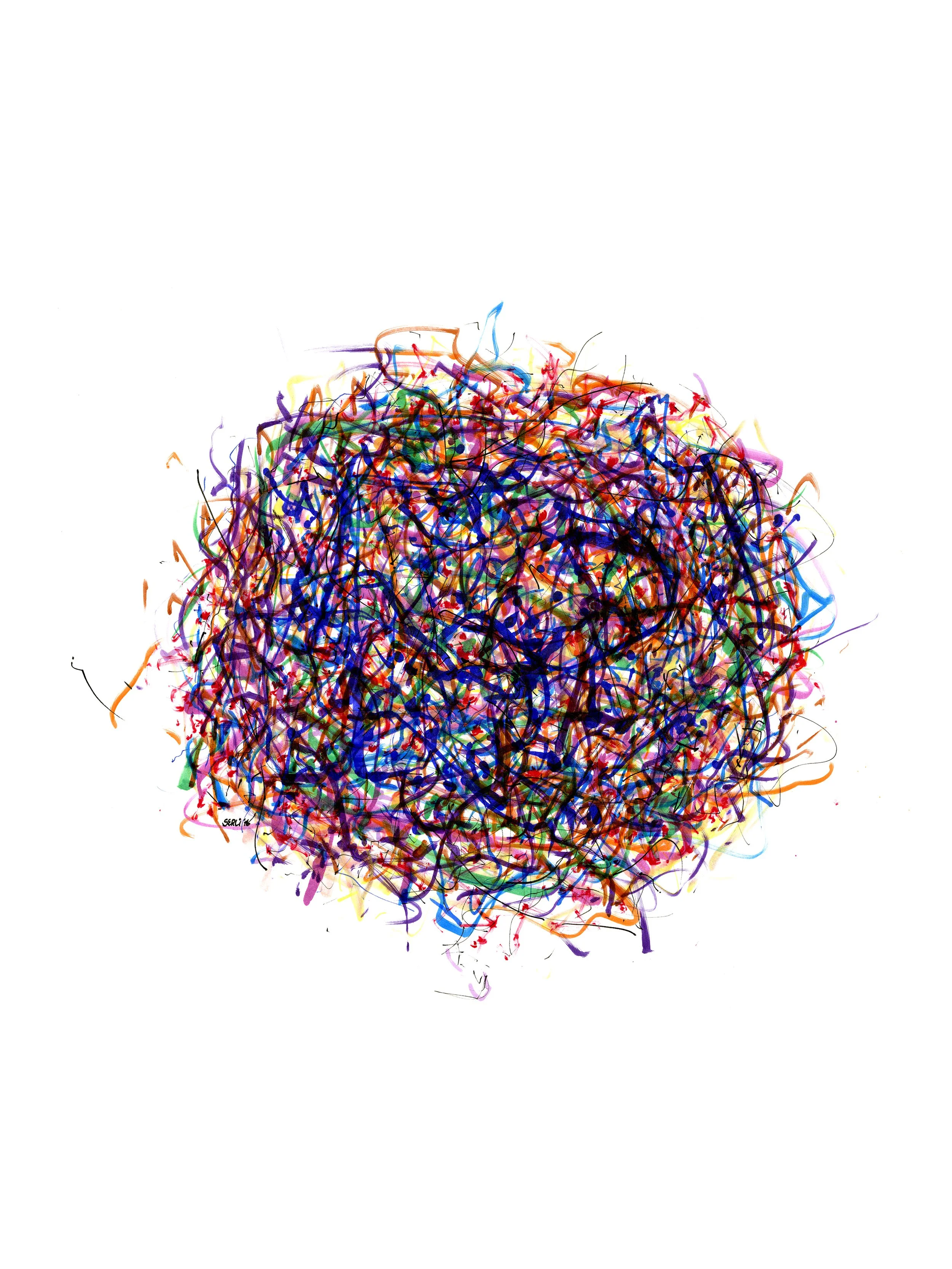 Abstract Circle Marker  