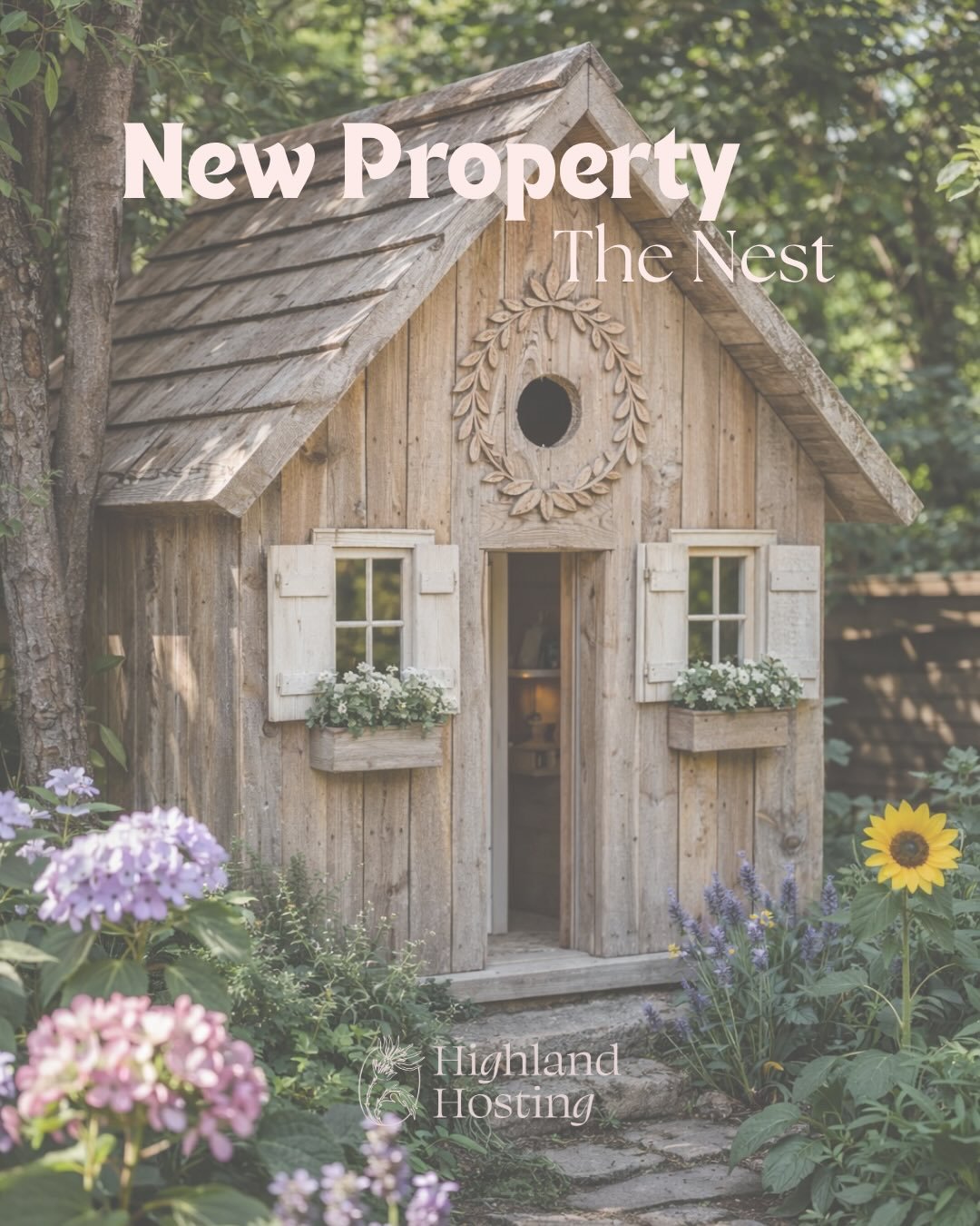 New Property Alert ✨

We&rsquo;re so excited to welcome The Nest to the Highland Hosting collection, our smallest (and possibly cutest) addition yet! 🏡

Thoughtfully designed with soft textures, cosy corners, and the perfect place to unwind after a 