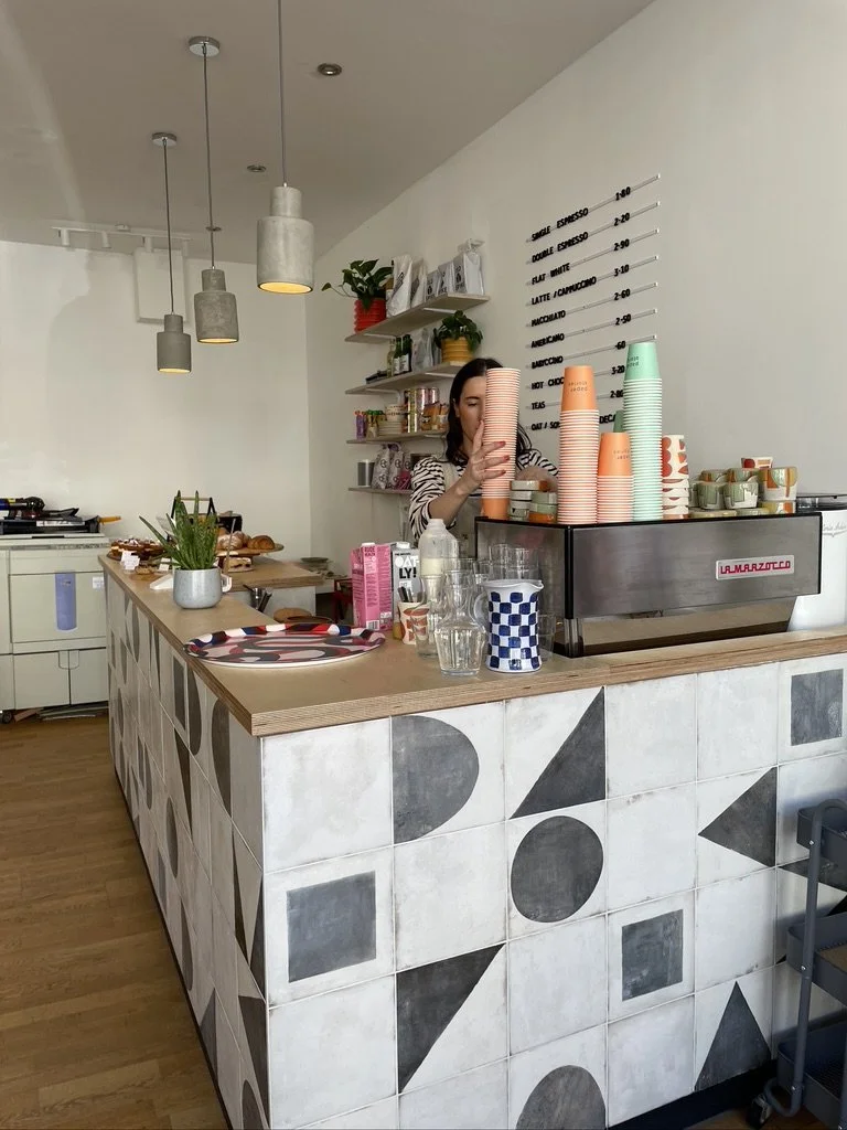 Forest Hill Cafe refurbishment, Paper Stories Cafe, designed and made in Crystal Palace