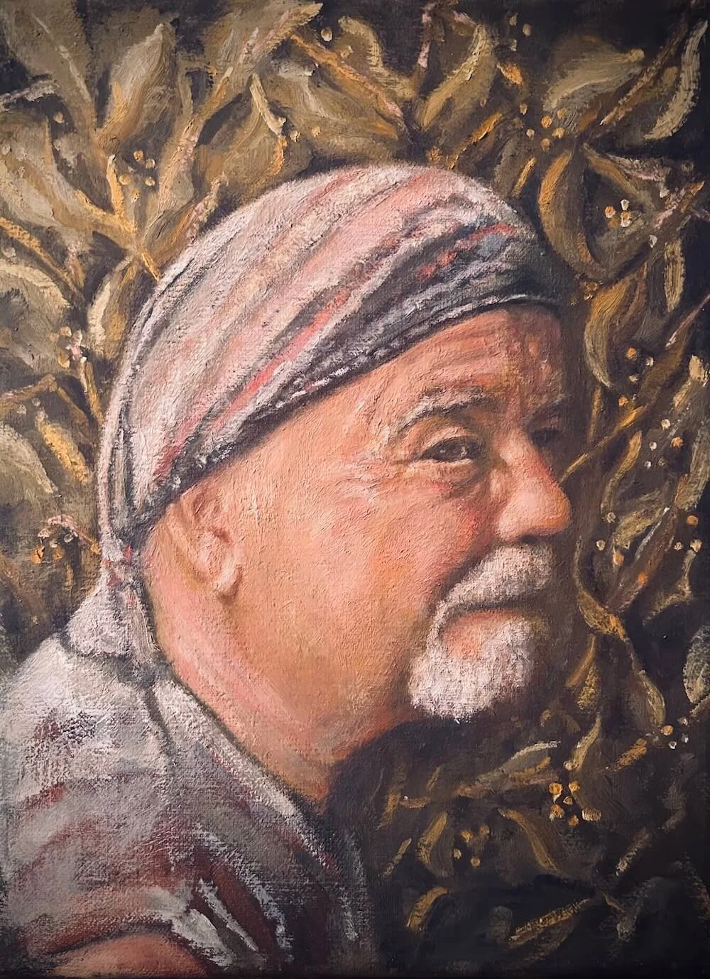 The Conversation | 9x12 oil on canvas