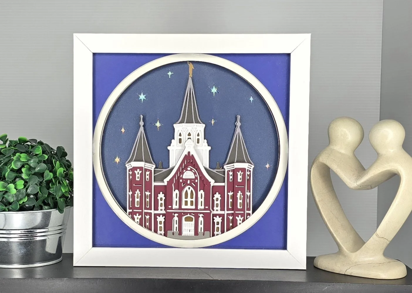 Provo City Center White Night Navy Blue Sky.jpg