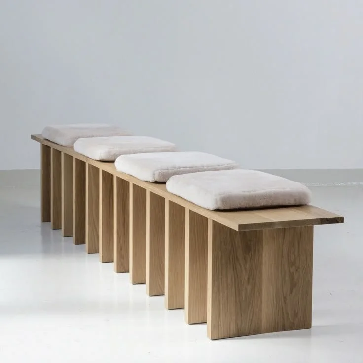 Long Bench in Oak by Tinatin Kilaberidze | Valerie Goodman Gallery.jpg