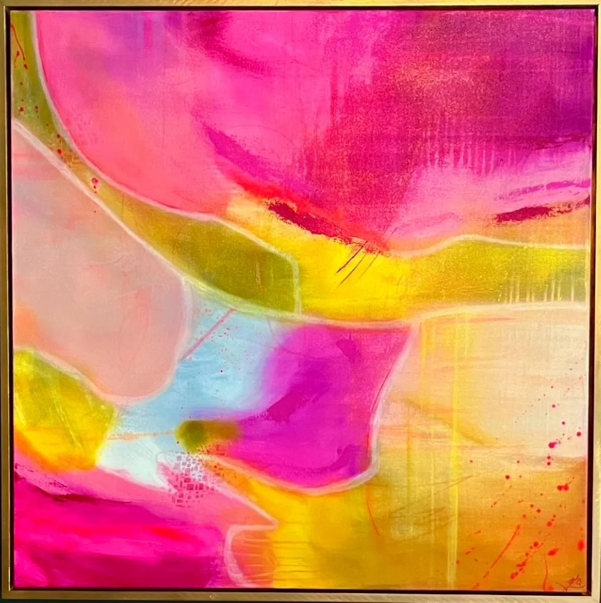 Dancing Dreams. 36 x 36. Currently available at ADC Fine Art/Cincinnati