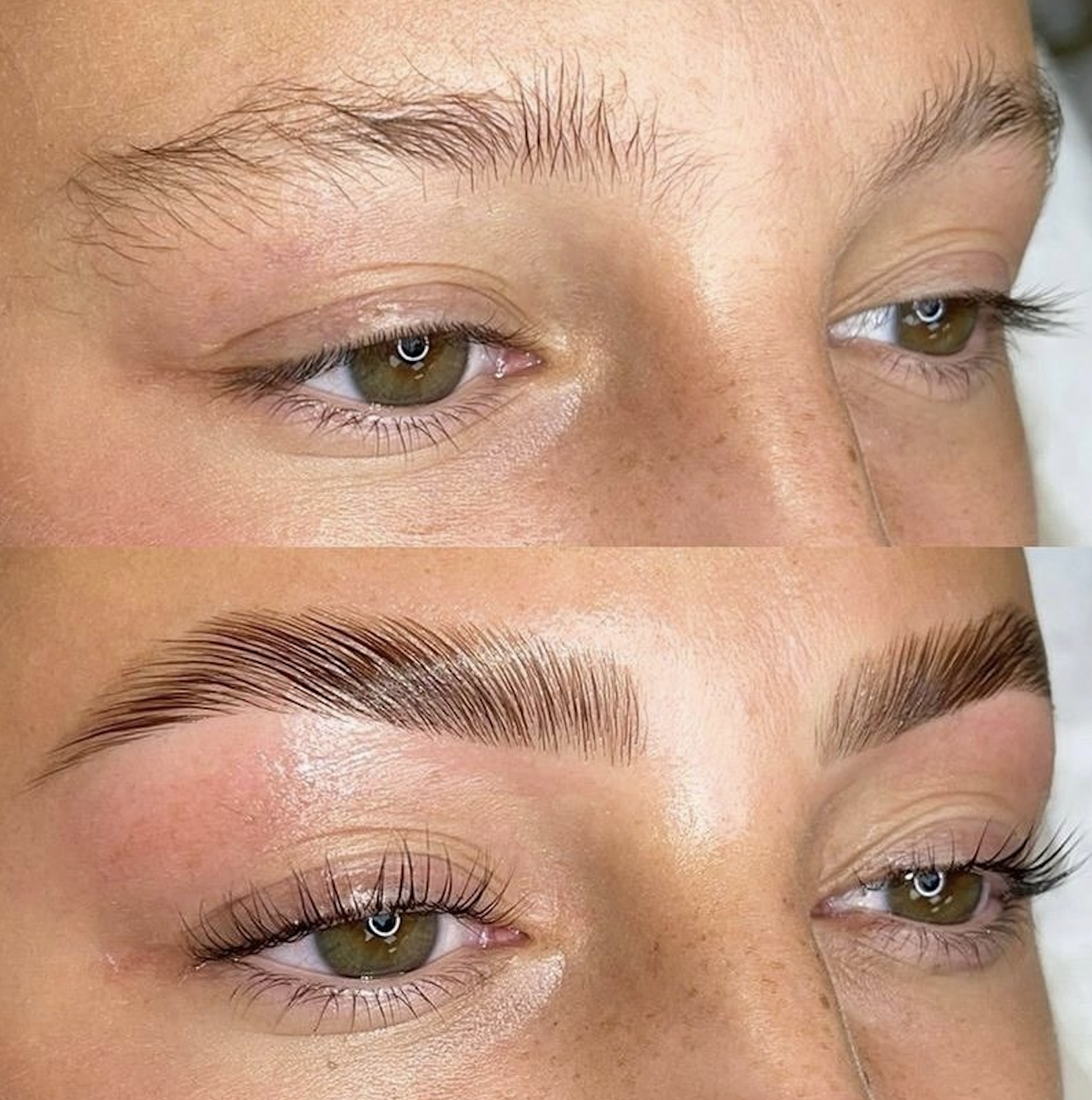Signature Korean Lash Lift + Tint + Signature Korean Brow Sculpt.....(Fluffy Brow Look)