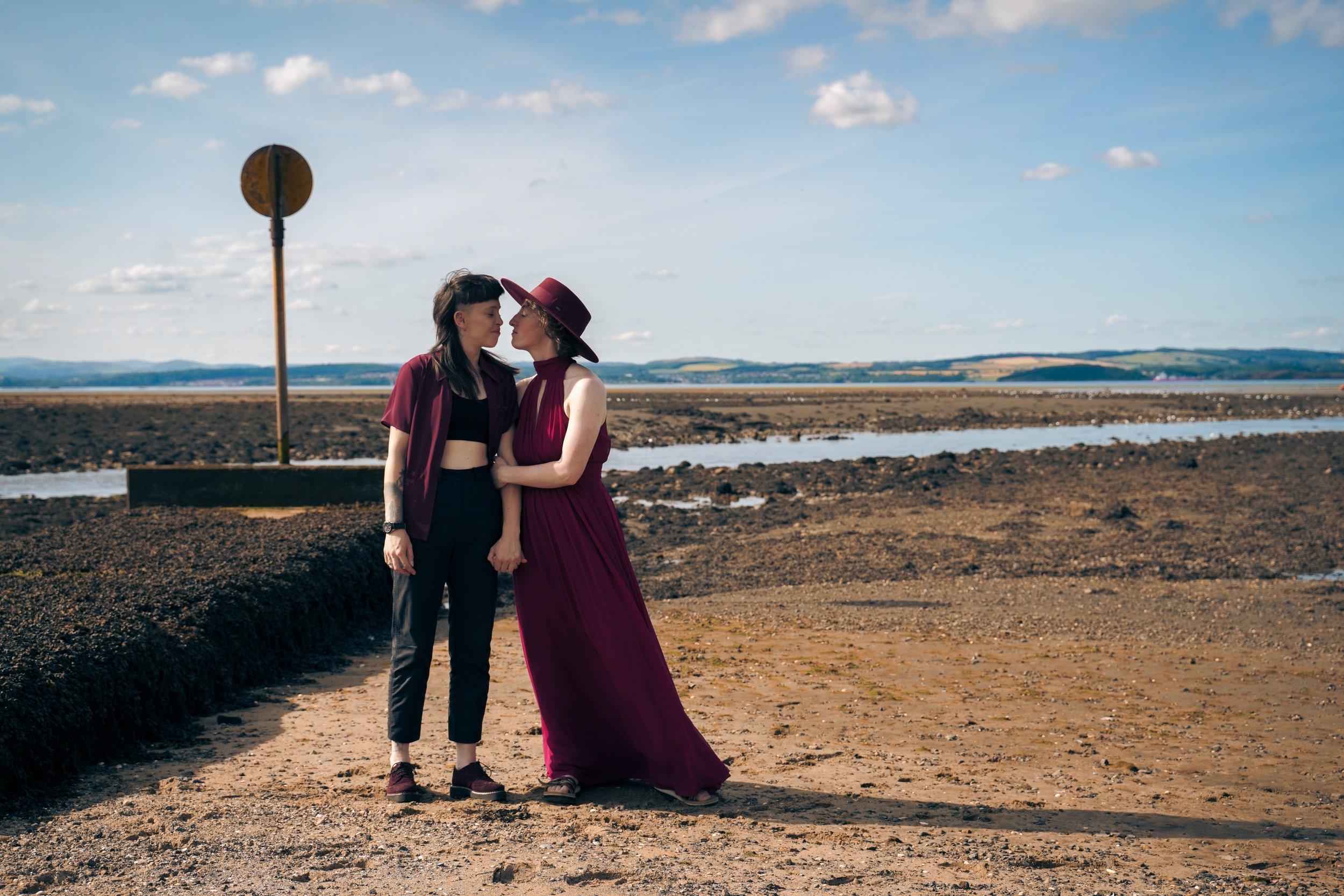 Love on Crammond Beach
