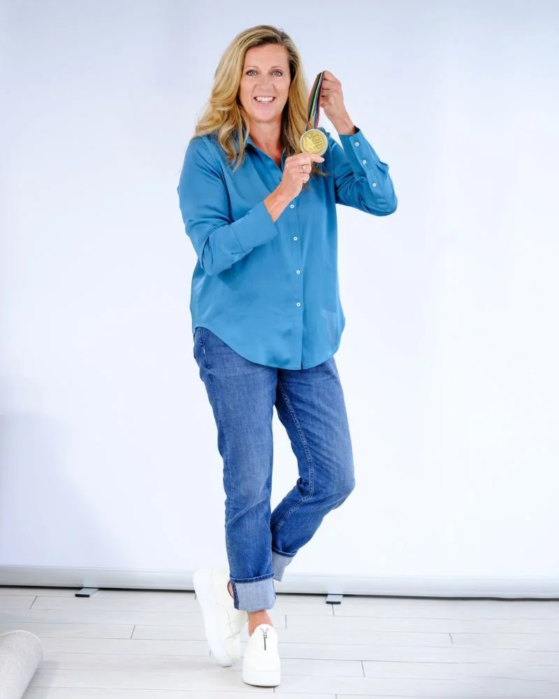 Sally Gunnell Olympian.
