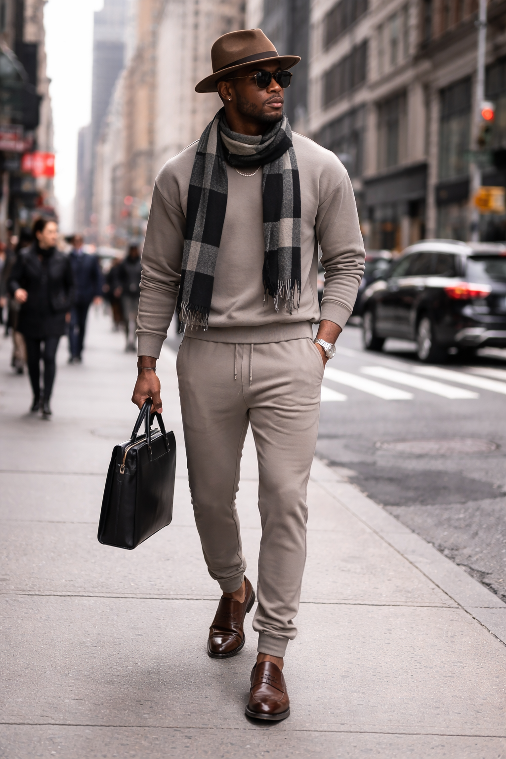 Executive Motion Fit — Taupe Edition