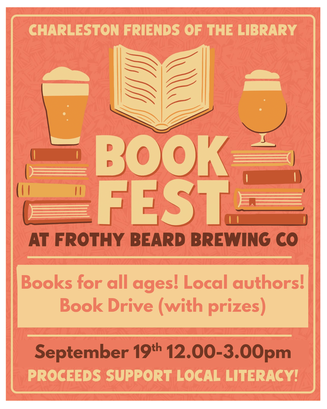 Bookfest at Frothy Beard!