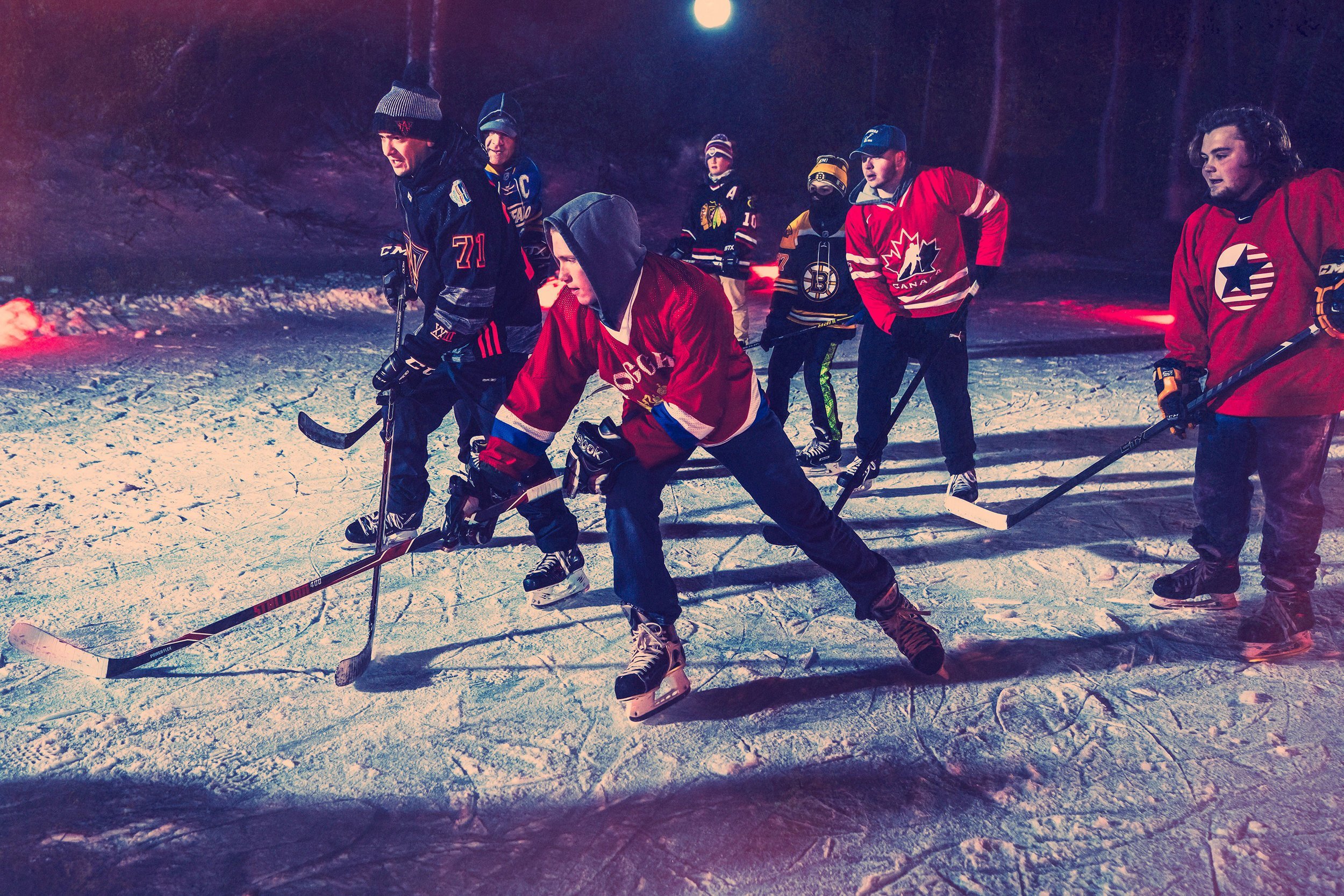 Flare Pond Hockey