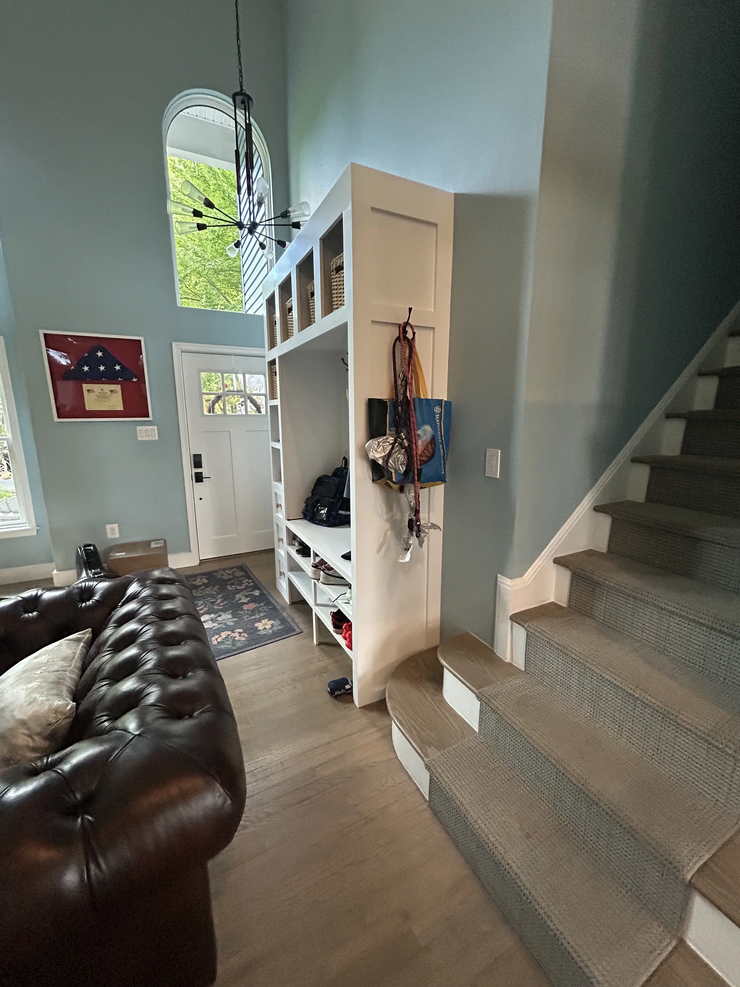 Standalone Mudroom with Storage