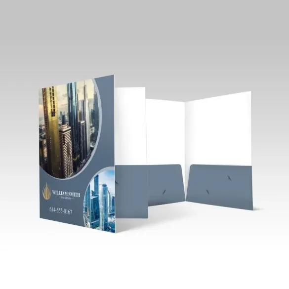 6" x 9" Presentation Folder