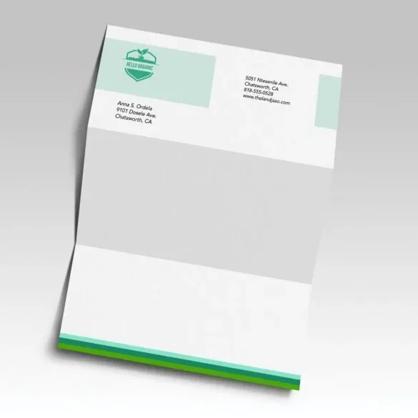 Direct Mail Letterheads