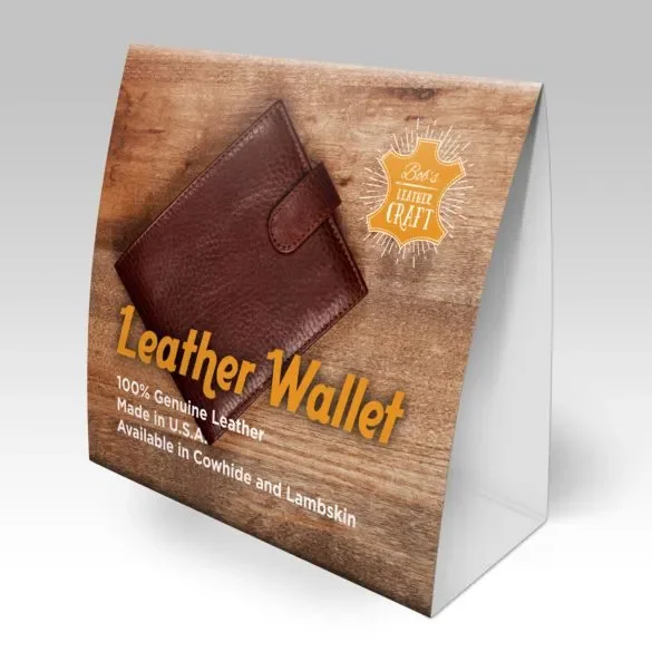 5" x 5.5" Table Tent