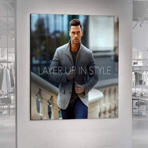 Wall Mounted SEG Frame