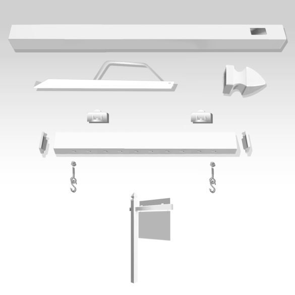 Real Estate Post Hardware