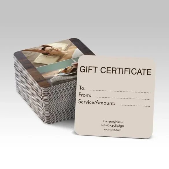 2.5" x 2.5" Social Cards