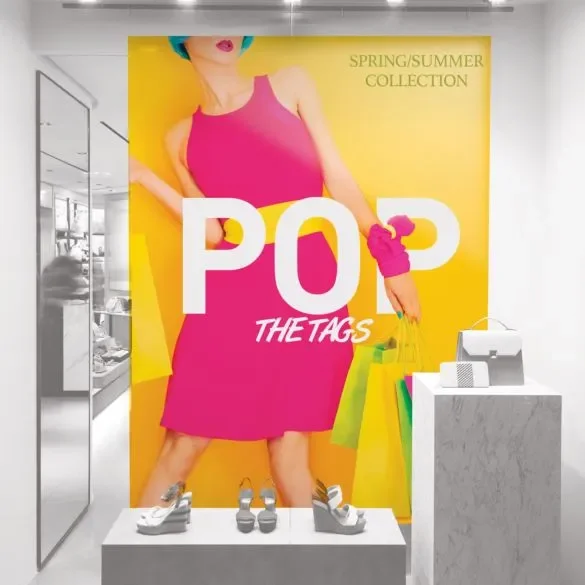 15oz Single Sided Blockout Banner