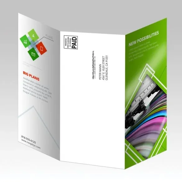 Direct Mail Tri-Fold Flyers and Brochures