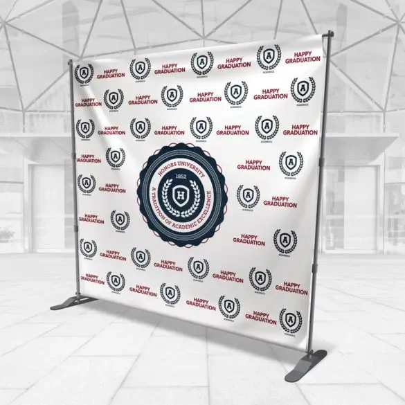 Telescopic Backdrop Banner Stands