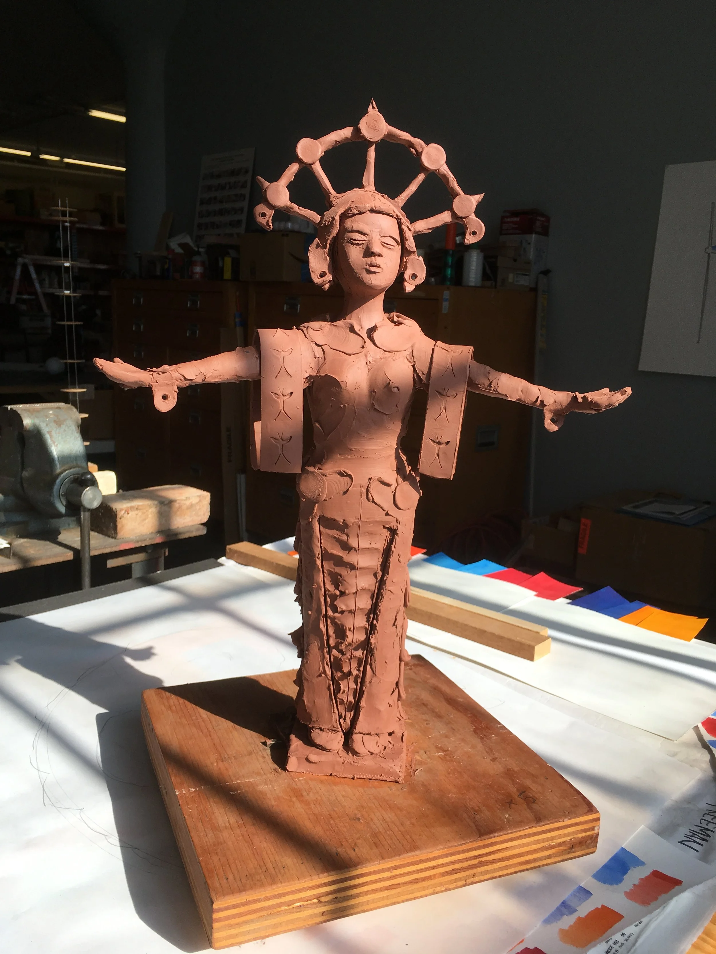 Decorah Song – Clay Maquette