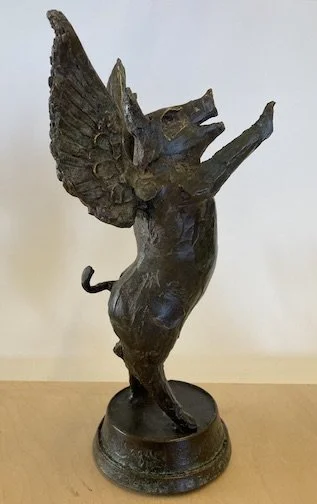 Cincinnati Flying Pig – Maquette – 10½” H