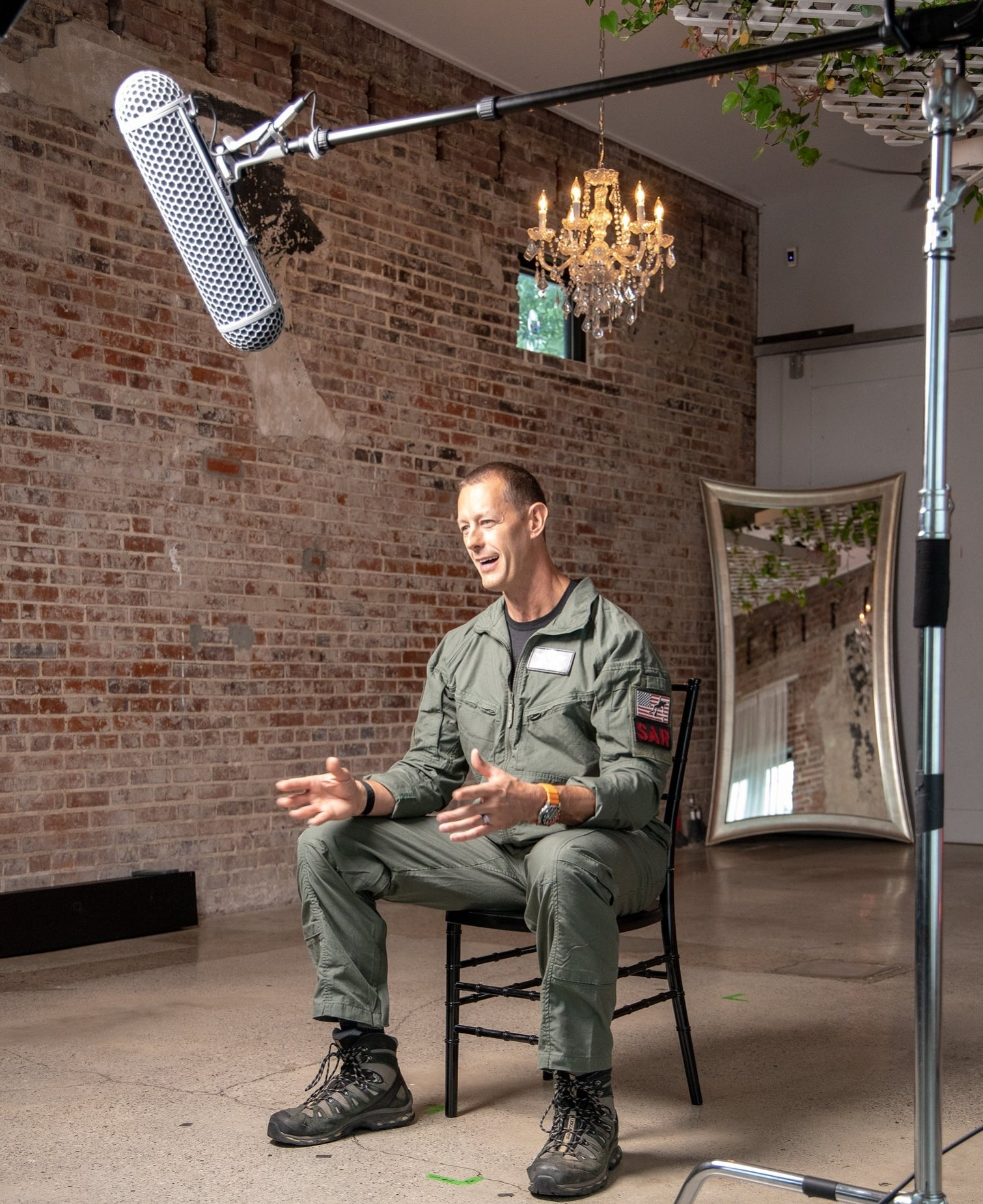 Podcast host Jason Quinn