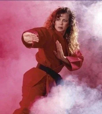 Kathy Long, one of the greatest female fighters of all time and world champion kickboxer