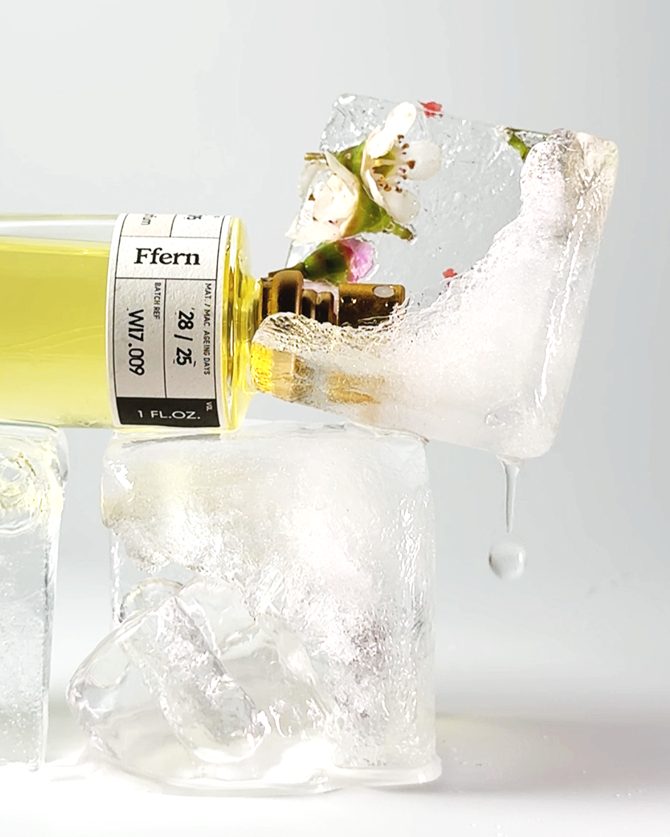Perfume campaign visual for Ffern Winter'25 scent