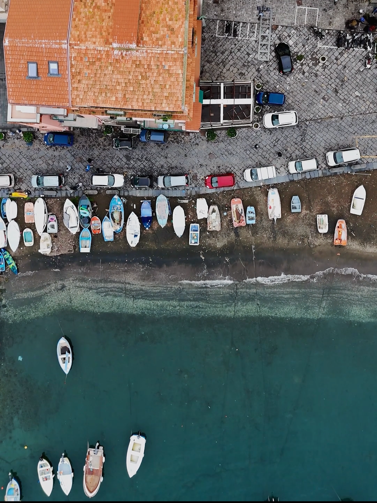 An atmospheric video of the Amalfi coast including drone footage
