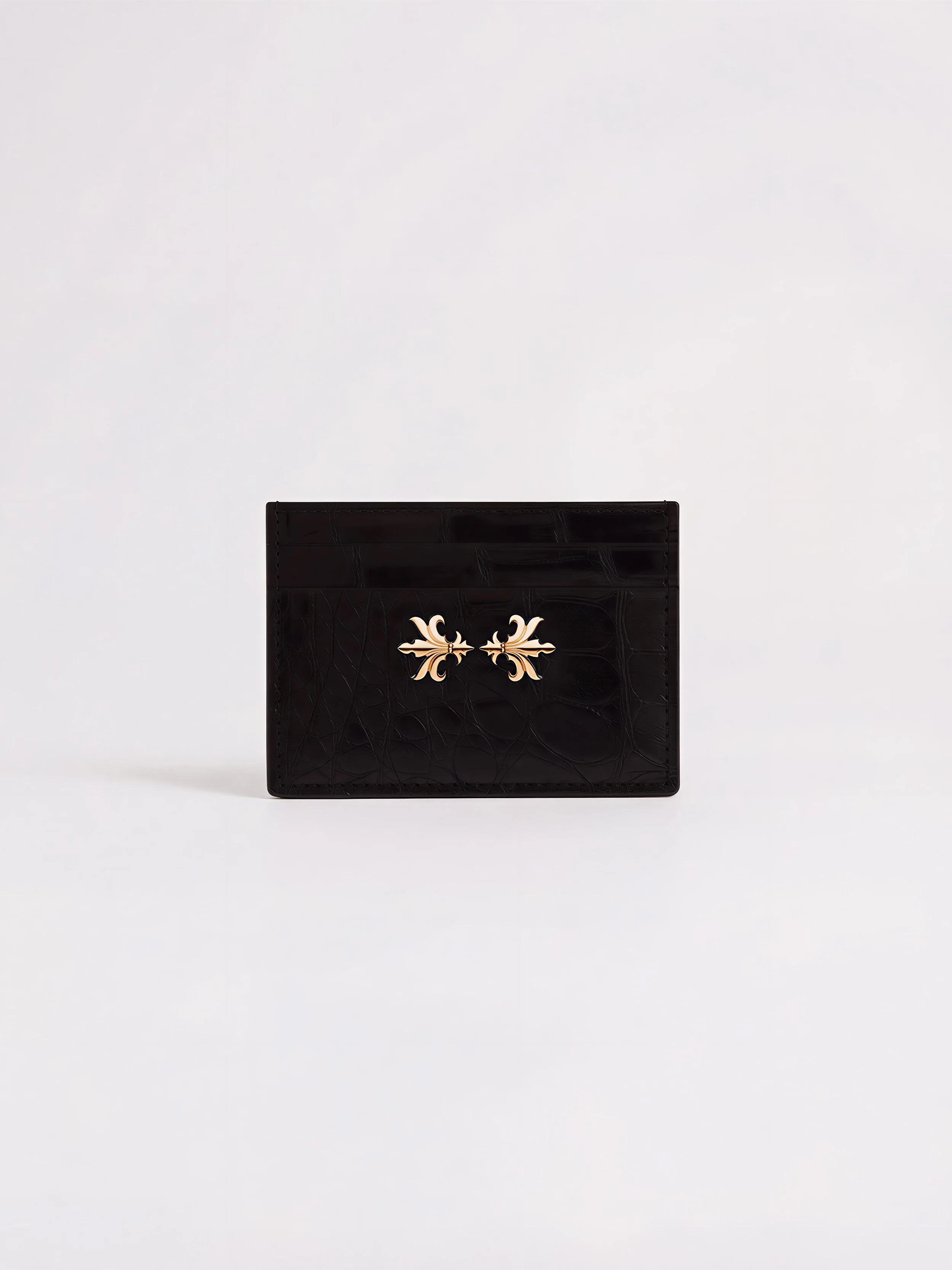 ELEANORA CARD CASE IN CROCODILE LEATHER