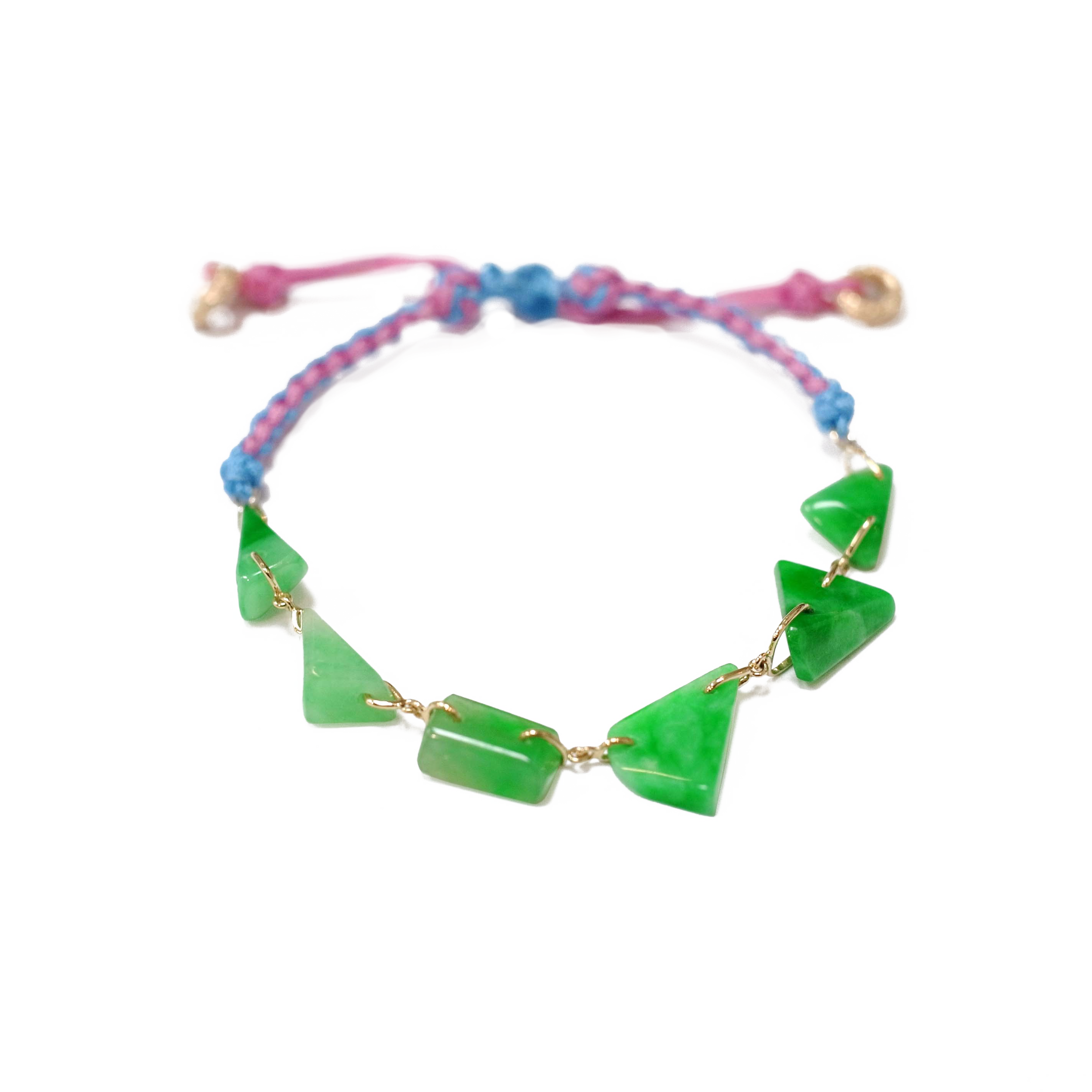 silver needle bracelet