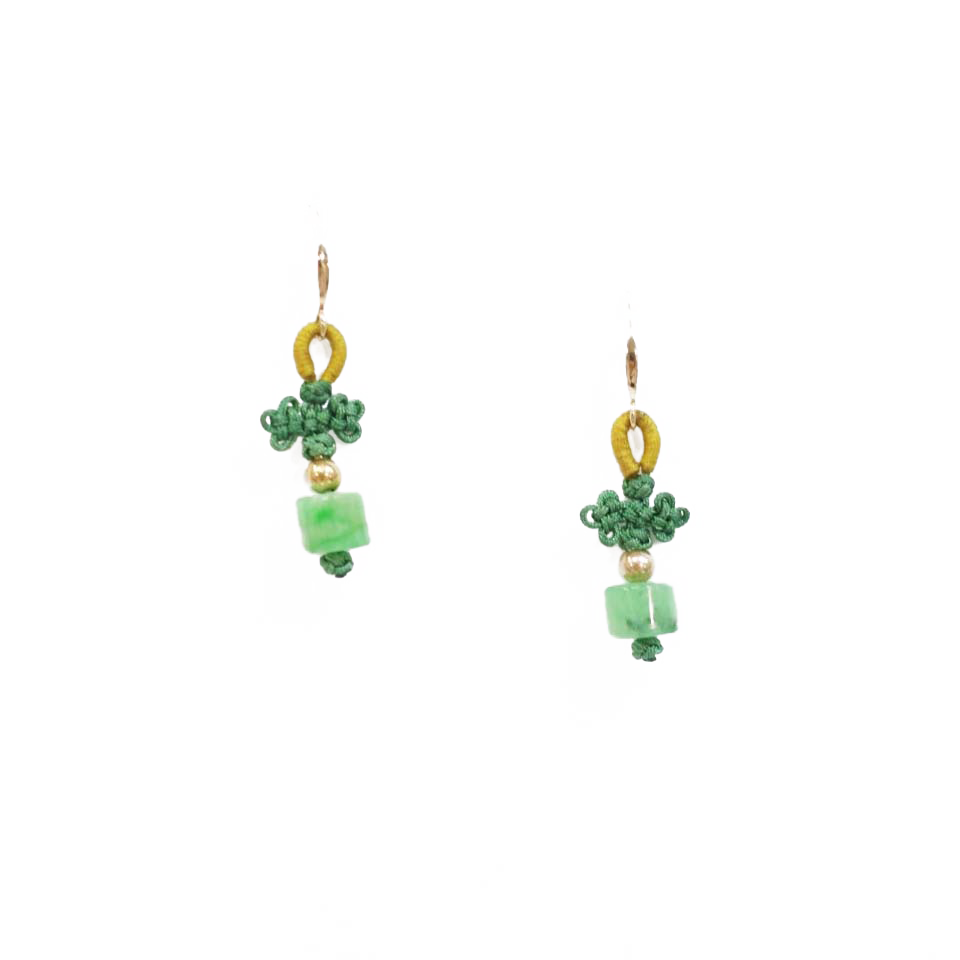 soybean earrings