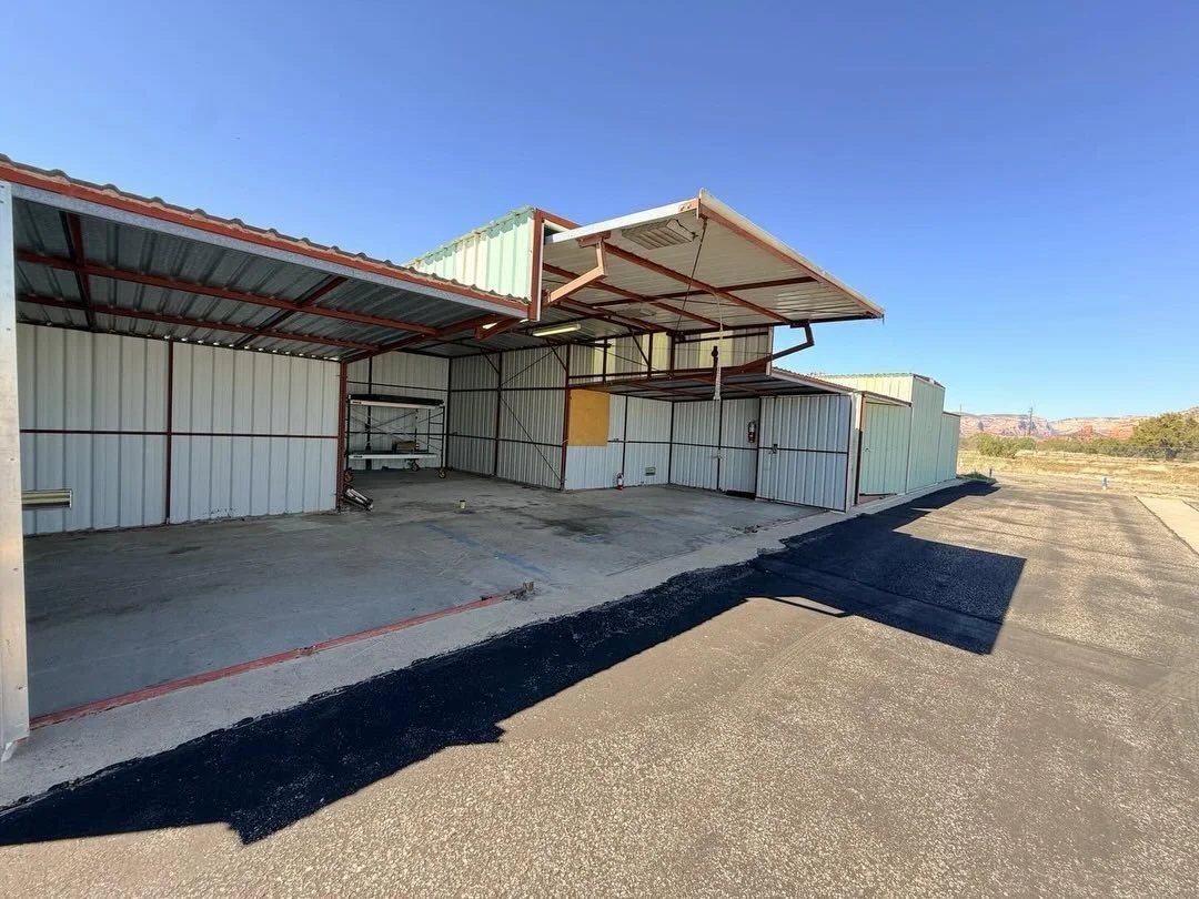 Every craft needs a workspace.

For us&hellip; it just happens to be a hangar on the Mesa. 🛫

This is where systems get built.
Where standards get set.
Where vision turns into craft.

The red rocks outside.
Aircraft pulling in.
Tools in hand.

Not a